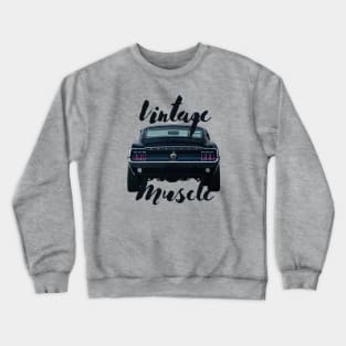 VINTAGE MUSTANG MERCH Crewneck Sweatshirt